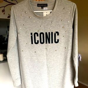 Grey dress, very warm, stylish